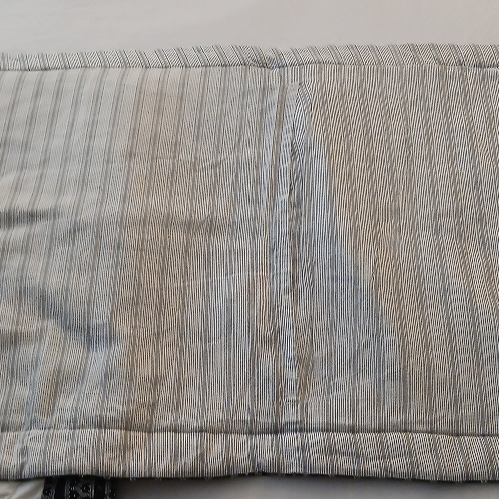 King Black and White Patchwork Shams - Picture 6 of 7